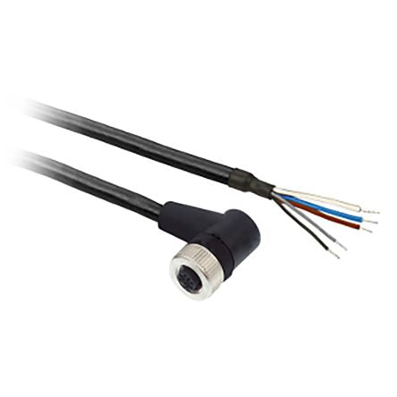 Telemecanique Sensors M12 to Unterminated Sensor Actuator Cable, 2 m
