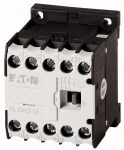 Eaton DILEM Contactor, 230V ac Coil, 3-Pole, 12 A, 5.5 kW 230V ac, 1 NC, 400V ac