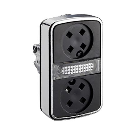 Schneider Electric Harmony XB4 Series Black Momentary Push Button Head, 22 mm Cutout, IP66, IP69K, IP67