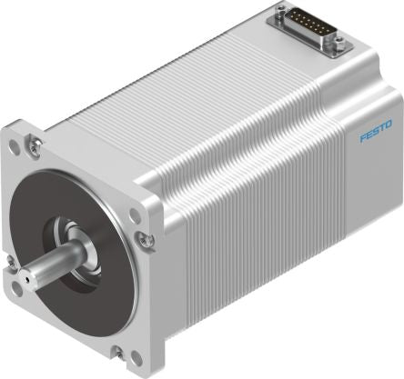 Festo EMMS-ST Series Hybrid Stepper Motor 48V, 9.3Nm Torque, 1.8 °, 11 mm Shaft