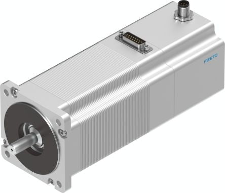 Festo EMMS-ST Series Hybrid Stepper Motor 48V, 9.3Nm Torque, 1.8 °, 11 mm Shaft