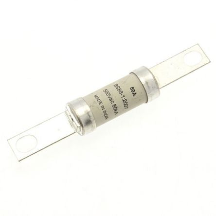 Eaton 50A Bolted Tag Fuse 21 x 129 mm 500V ac, 111 mm