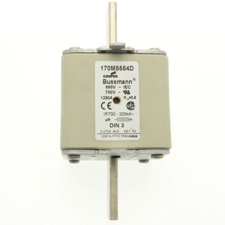 Eaton 1.25kA Centred Tag Fuse NH3 690V ac