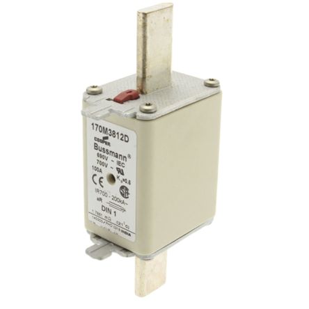 Eaton 100A Centred Tag Fuse NH1 690V ac