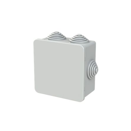 ABB Grey Thermoplastic Junction Box, IP44, 80 mm, 80mm 40 mm
