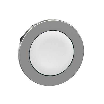 Schneider Electric ZB4 Series White Maintained Push Button Head, 30 mm Cutout, IP66, IP67, IP69K