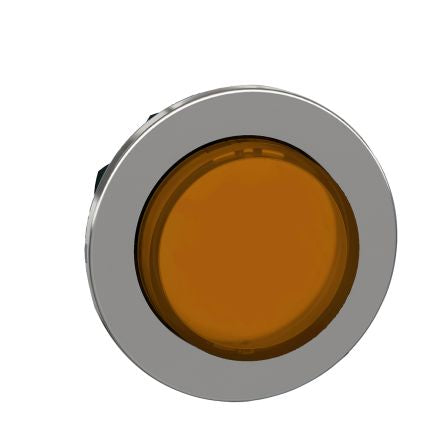 Schneider Electric Harmony XB4 Series Yellow Momentary Push Button Head, 30 mm Cutout, IP66, IP67, IP69K
