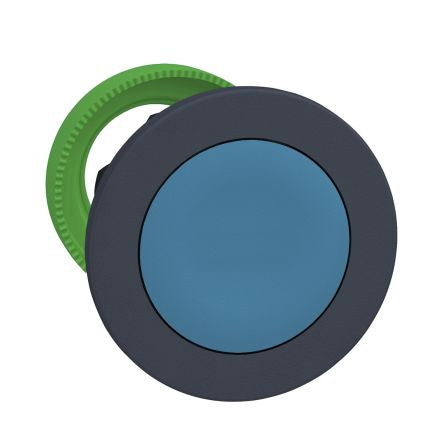 Schneider Electric Harmony XB5 Series Blue Maintained Push Button Head, 30 mm Cutout, IP66, IP67, IP69K