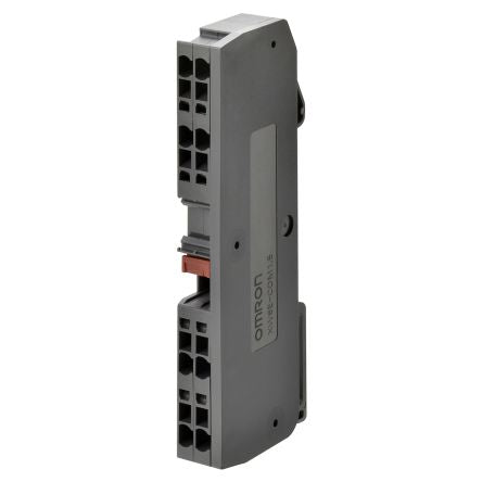 Omron XW6T-COM1.5X12BL XW6T Series DIN Rail Terminal Block Blue, Screw