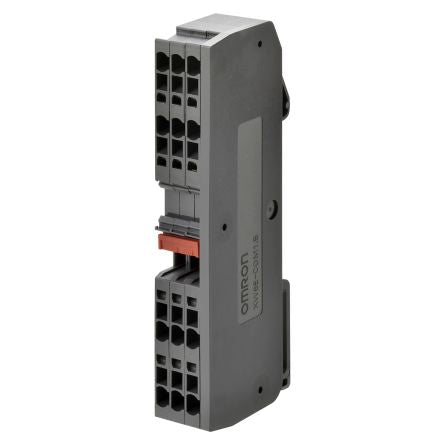 Omron XW6T-COM1.5X20RD XW6T Series DIN Rail Terminal Block Red, Screw