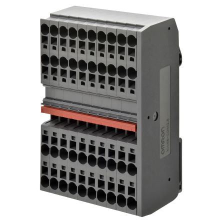 Omron XW6T-COM1.5X40BL XW6T Series DIN Rail Terminal Block Blue, Push-in