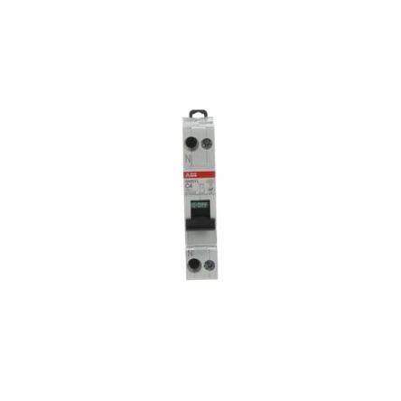 ABB SN201 SN201 Miniature Circuit Breaker, 1-Pole, 4A, Type C, 230V ac AC, 4.5 kA Breaking Capacity