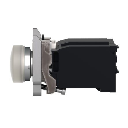 Schneider Electric, Harmony, Panel Mount White LED Pilot Light, 22 mm Cutout, IP66, IP69, IP69K, IP67, Round