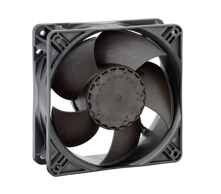 ebm-papst ACi 4400 Series Axial Fan, 230V ac, 175 m³/h, 4.6 W, 70 mA Max, IP65 120 mm, 120mm, 38 mm