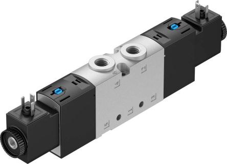 Festo Solenoid Valve - 5/3 Closed Electric G VUVS-L20-P53E-MD-G18-F7-1C1 Series 24V