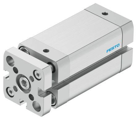 Festo Pneumatic Compact Cylinder - 554235 25 mm Bore, 40 mm ADNGF-25-40-P-A Series, Double Acting Acting