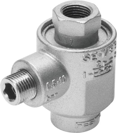 Festo Quick Exhaust Valve x 10 bar A: Threaded B: Threaded 1/2 in G