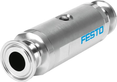 Festo VZQA Series Pneumatic Pinch Valve, 3022834, Inlet Female, Outlet Female