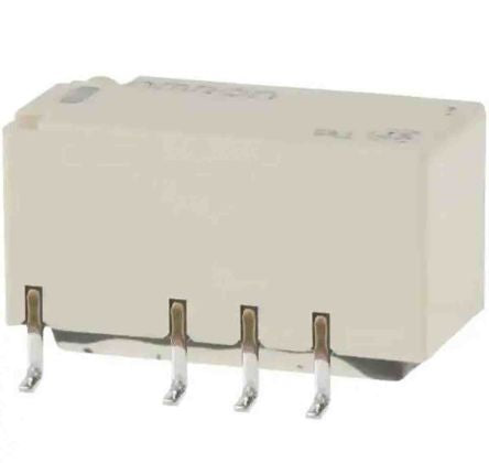 Omron Surface Signal Relay, 5V dc Coil, 2A, DPDT