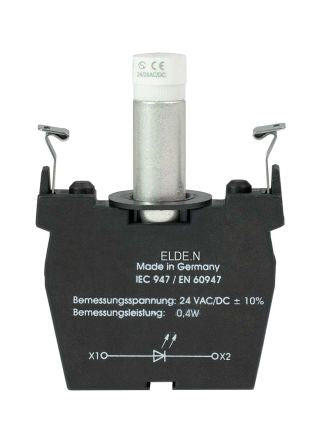 Schmersal ELDE.NBL24 Series Light Block, 250V ac, Blue Light