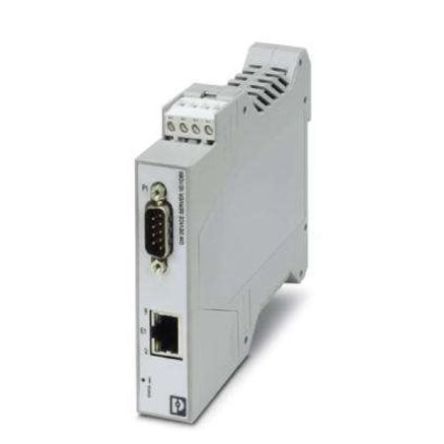 Phoenix Contact Serial Device Server, 100 Mbps Baud Rate