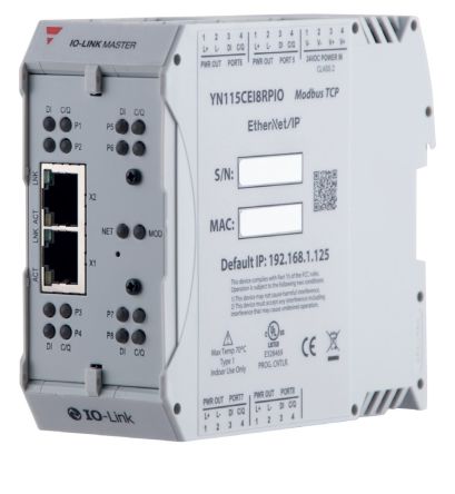 Carlo Gavazzi Y Series Sensor Box, 10 Port, Ethernet