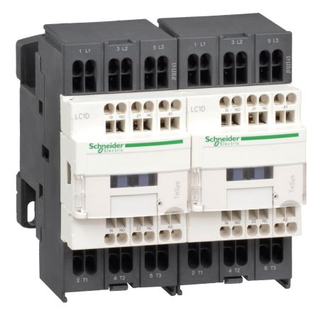 Schneider Electric TeSyS D Contactor, 24V dc Coil, 3-Pole, 9 A, 5.5 kW 24V dc, 1 NO/1 NC, 440V