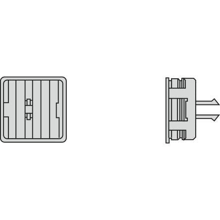 Schneider Electric Busbar Trunking End Cover, Canalis Series