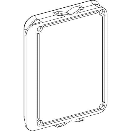 Schneider Electric Transparent Blanking Plate