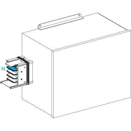 Schneider Electric Busbar End Feed Unit with Without Protection, Canalis Series