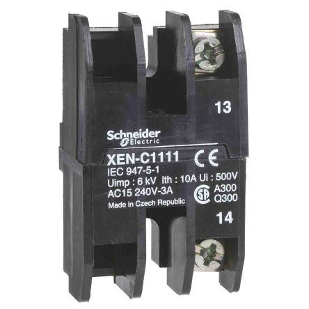 Schneider Electric Harmony Series Contact Block, 240V, 1 NC