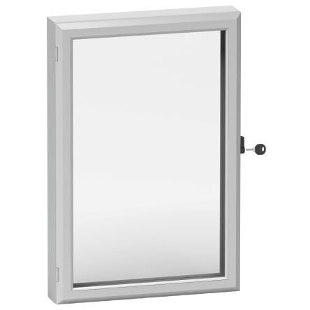 Schneider Electric Transparent Acrylic Aluminium IP55 Inspection Window for use with Installation Accessory