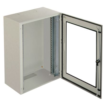 Schneider Electric Spacial Series Grey Steel Enclosure, IP66, IK08 500 mm, 600 mm