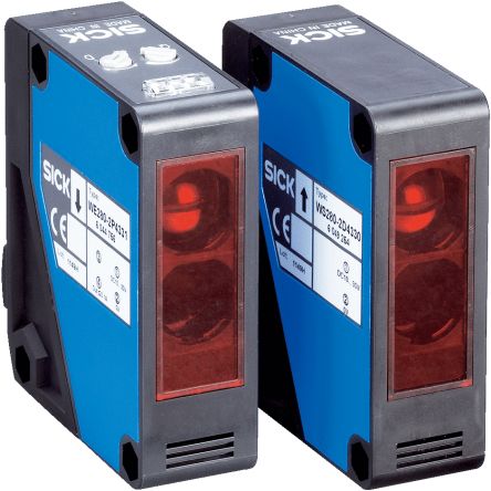 SICK Through Beam Photoelectric Sensor, Block Sensor