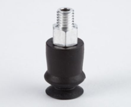 Norgren 10 mm Flat Nitrile Rubber (NBR) Suction Cup M/58403/01 M5