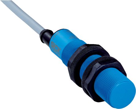 SICK CM18-08BNP-EW1 Threaded Barrel Capacitive Proximity Sensor CM 8 mm, M18 x 1 NPN 200mA 30V 30 V dc
