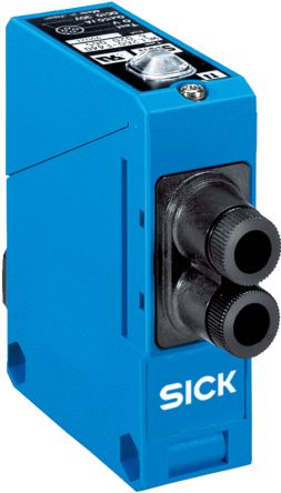 SICK Glass, Plastic Fibre Optic Sensor, Relay Output, 5 VA, IP66 240 V ac