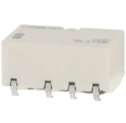 Omron Surface Signal Relay, 12V dc Coil, 1A, DPDT