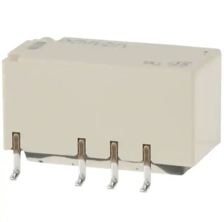 Omron Surface Signal Relay, 12V dc Coil, 2A, DPDT