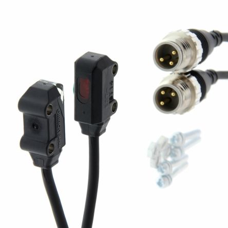 Omron Through Beam Photoelectric Sensor, Block Sensor