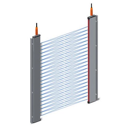 Omron F3E Series Light Curtain Receiver, Sender, 46 Beam(s), 40 mm Resolution