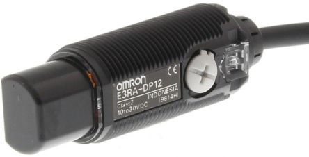 Omron Diffuse Photoelectric Sensor, Cylindrical Sensor