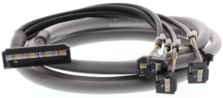 Omron P2RV Series PLC Cable for Use with CJ1W-OD232/OD262 and 4 P2RV-8-O-F Modules