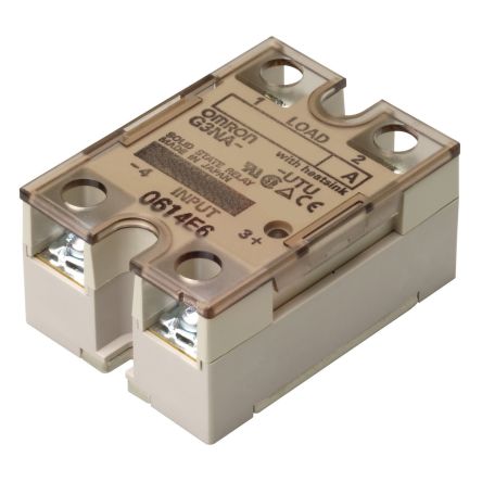 Omron G3NA Series Solid State Relay, 25 A Load, Screw Mount, 480 V Load
