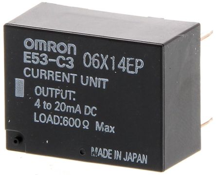 Omron E53 DIN Rail Controller 2 Input, 2 Output 4 to 20 mA 240V
