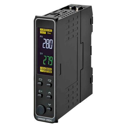 Omron E5DC DIN Rail Controller 1 Input Relay 24V ac/dc PID Controller