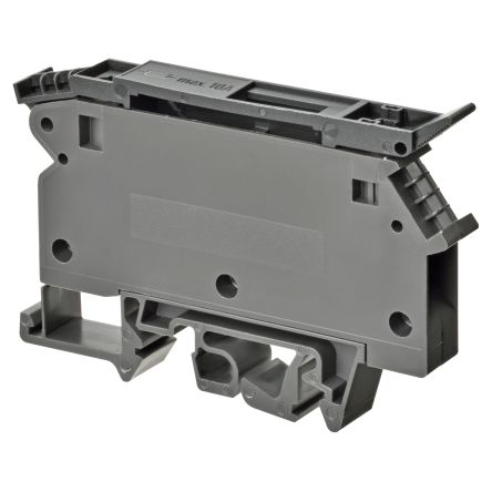 Omron XW5T Series DIN Rail Terminal Block, 2-Way, 12AWG Wire, 50A Push-in