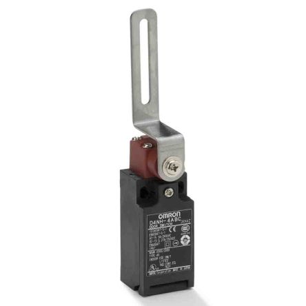 Omron D4n Series Lever Limit Switch, 1 NO/1 NC, IP67, Metal Housing, 240V, 10A