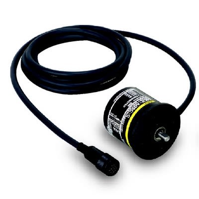 Omron E6CP-AG Series Absolute Absolute Encoder 24V dc, 256 ppr ppr, 6 mm Shaft