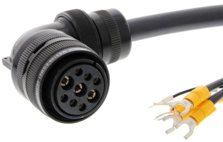 Omron Power Cable R88A Series Cable for Use with G5 Series Servo Motor with 400 V